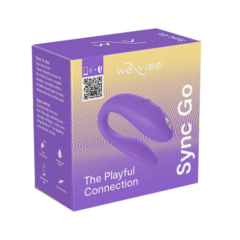 We-Vibe Sync Go (Purple) – Lightweight Wearable Couples Vibrator > Sex Toys > Remote Control Toys