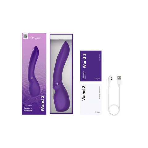 We-Vibe Wand 2 (Purple) – Cordless Powerful Vibrating Massager > Sex Toys > Massage Wands