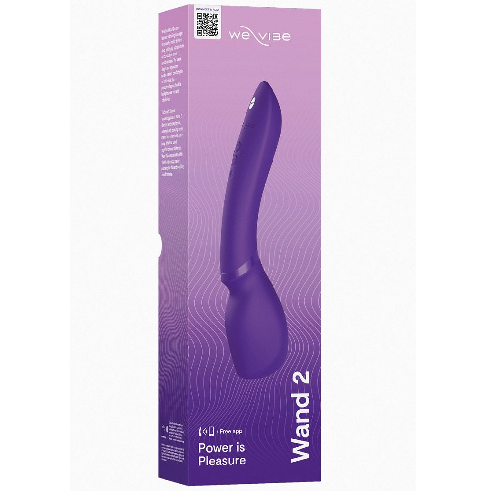 We-Vibe Wand 2 (Purple) – Cordless Powerful Vibrating Massager Secondary image