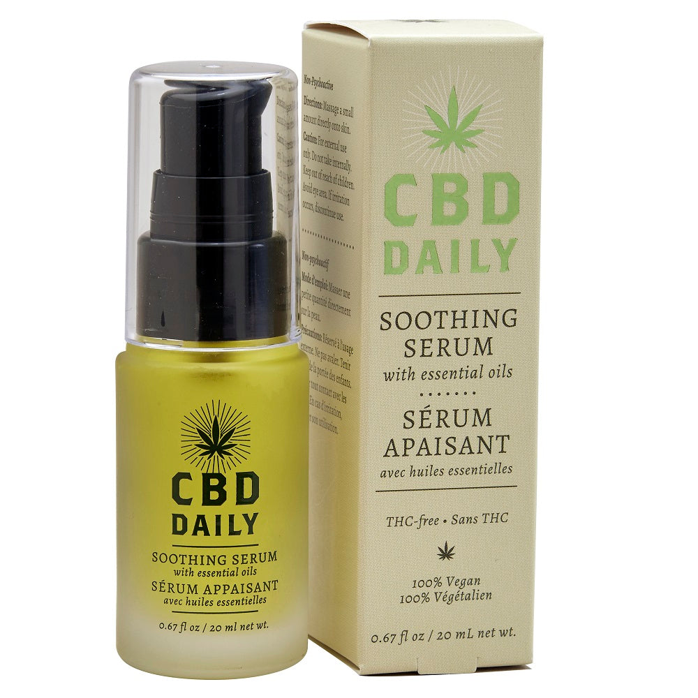 Earthly Body CBD Daily Soothing Serum Original Strength 20ml – CBD Serum Default Title > Essentials > Bath & Body Main image