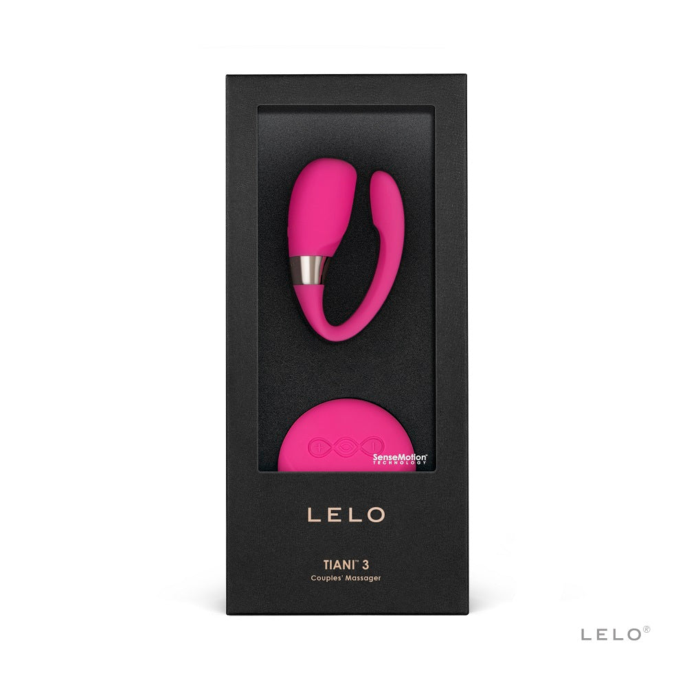 Lelo Tiani 3 Couples Massager Cerise Remote Control