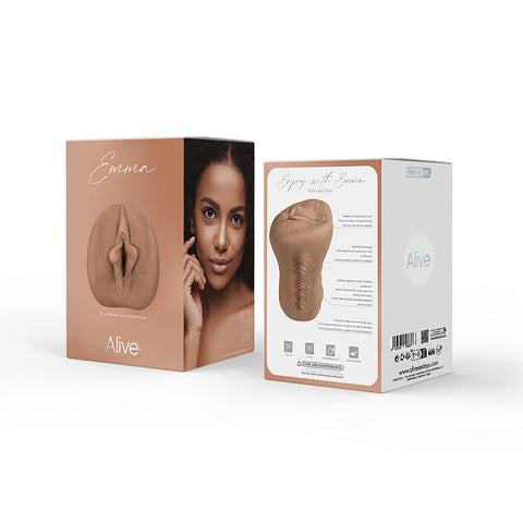 Alive Emma Super Realistic Masturbator M Flesh Strokers - Manual
