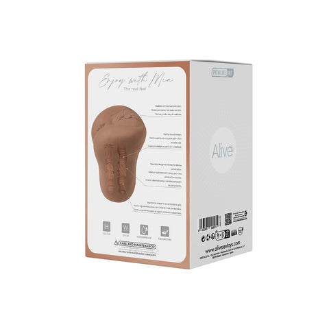 Alive Mia Super Realistic Masturbator XL Flesh Toy Strokers - Manual