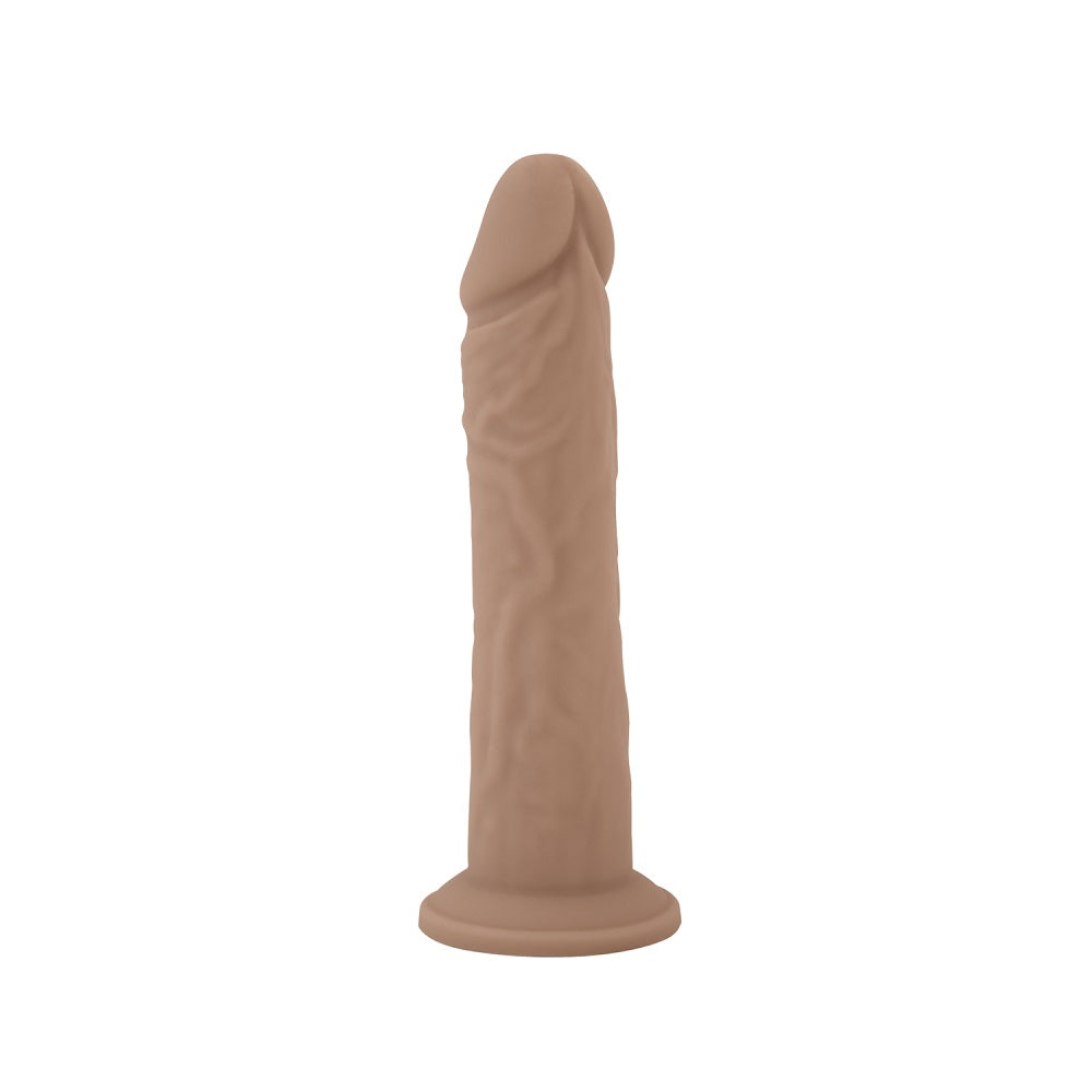 Silexd 8 Inch Model 2 Liquid Silicone Dildo in Flesh for Adult Pleasure Default Title Dongs Realistic