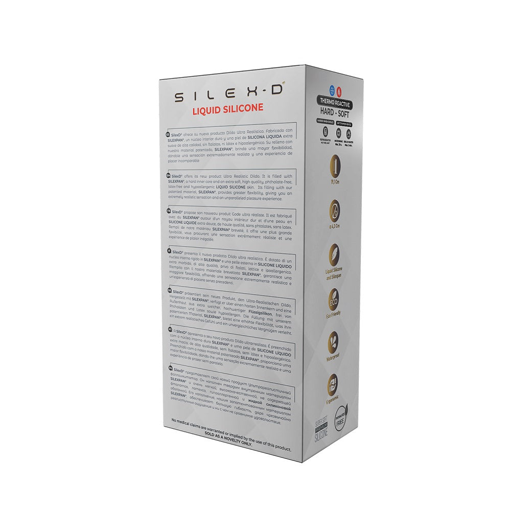 Silexd 8 Inch Model II Liquid Silicone Dildo in Flesh > Dildos > Realistic Dildos