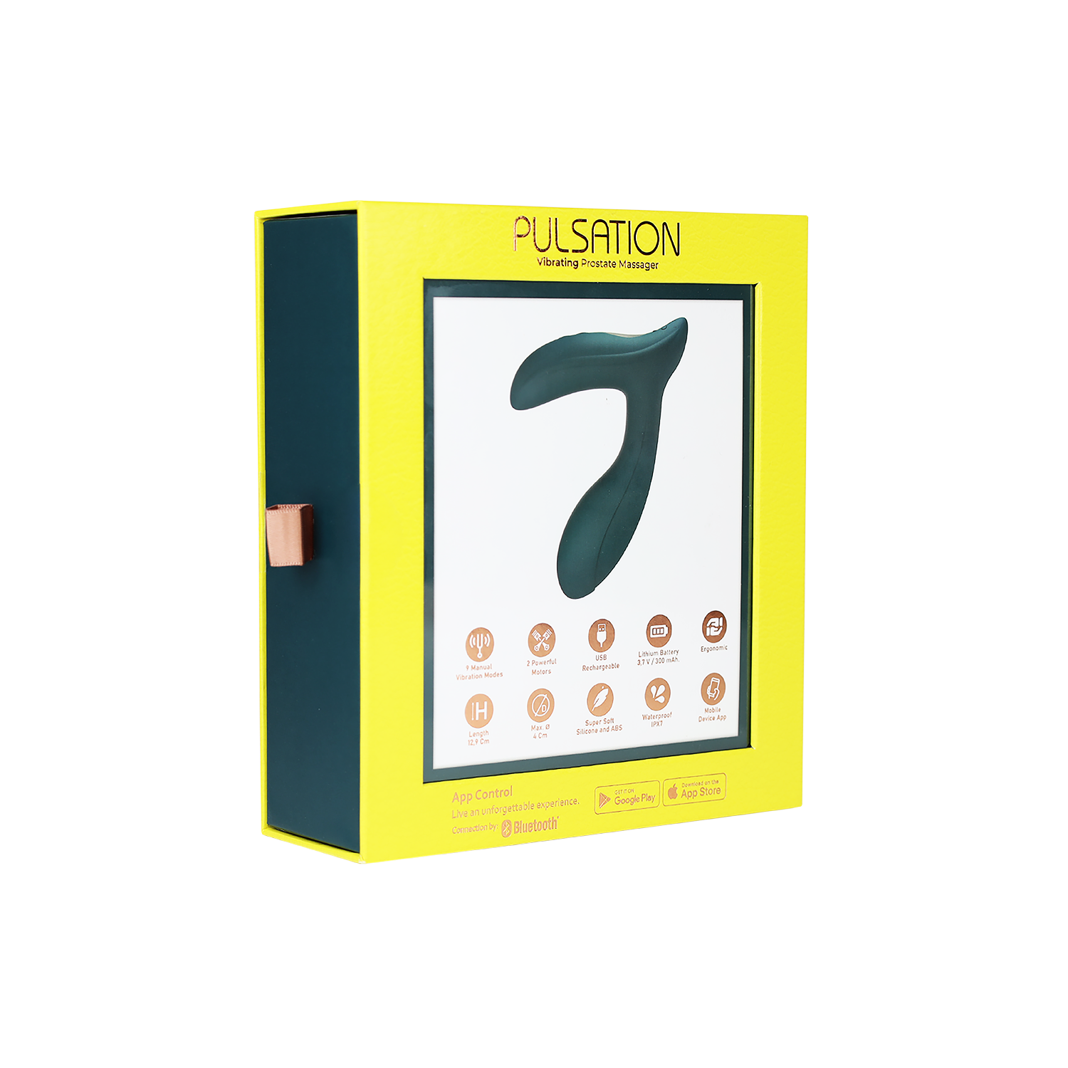 Adrien Lastic Pulsation Prostate Stimulator with App Prostate Tools