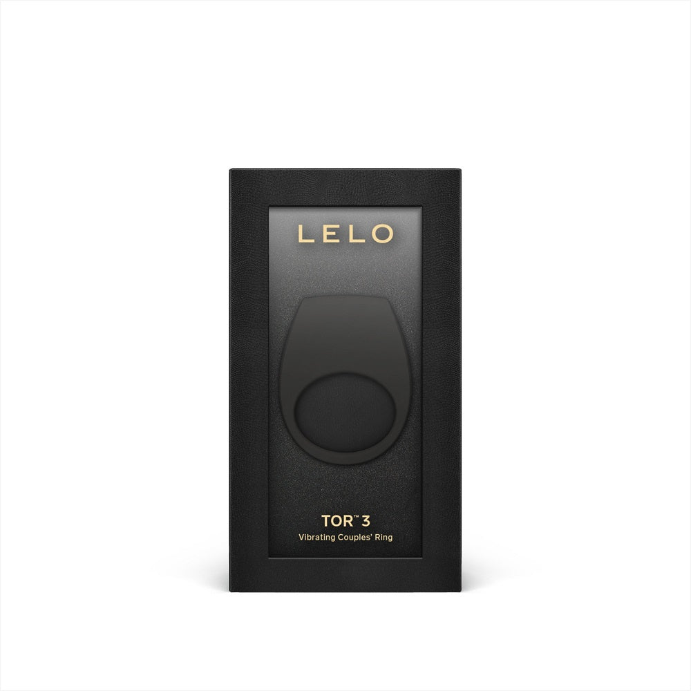 Lelo Tor 3 (Black) – App-Controlled Vibrating Cockring > Sex Toys > Couples Toys