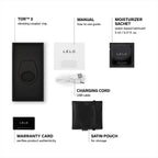 Lelo Tor 3 (Black) – App-Controlled Vibrating Cockring > Sex Toys > Couples Toys