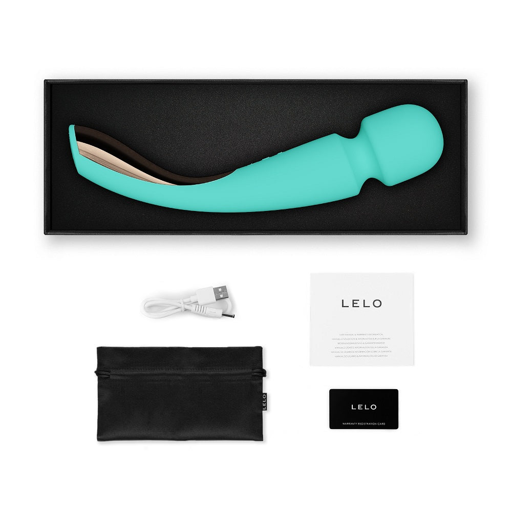 Lelo Smart Wand 2 Large (Aqua) – Luxury Full-Body Massager > Sex Toys > Massage Wands