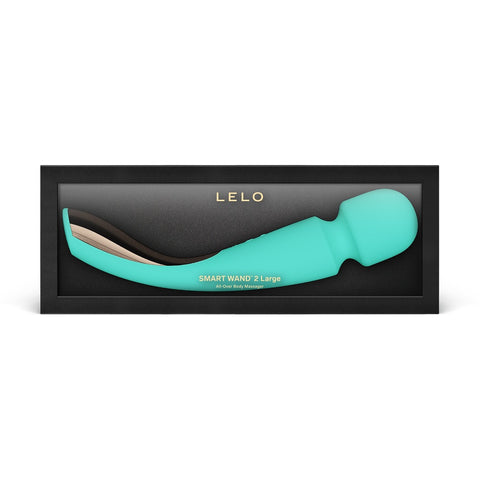 Lelo Smart Wand 2 Large (Aqua) – Luxury Full-Body Massager > Sex Toys > Massage Wands