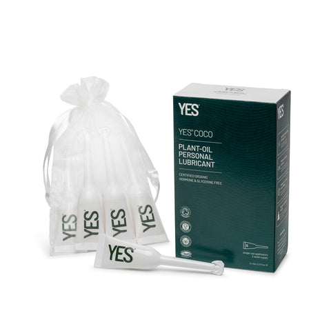 Yes Coco Organic Coconut and Jojoba Oil-Based Lubricant 6 x 5ml – Gentle Lubricant Default Title Speciality Lubricants