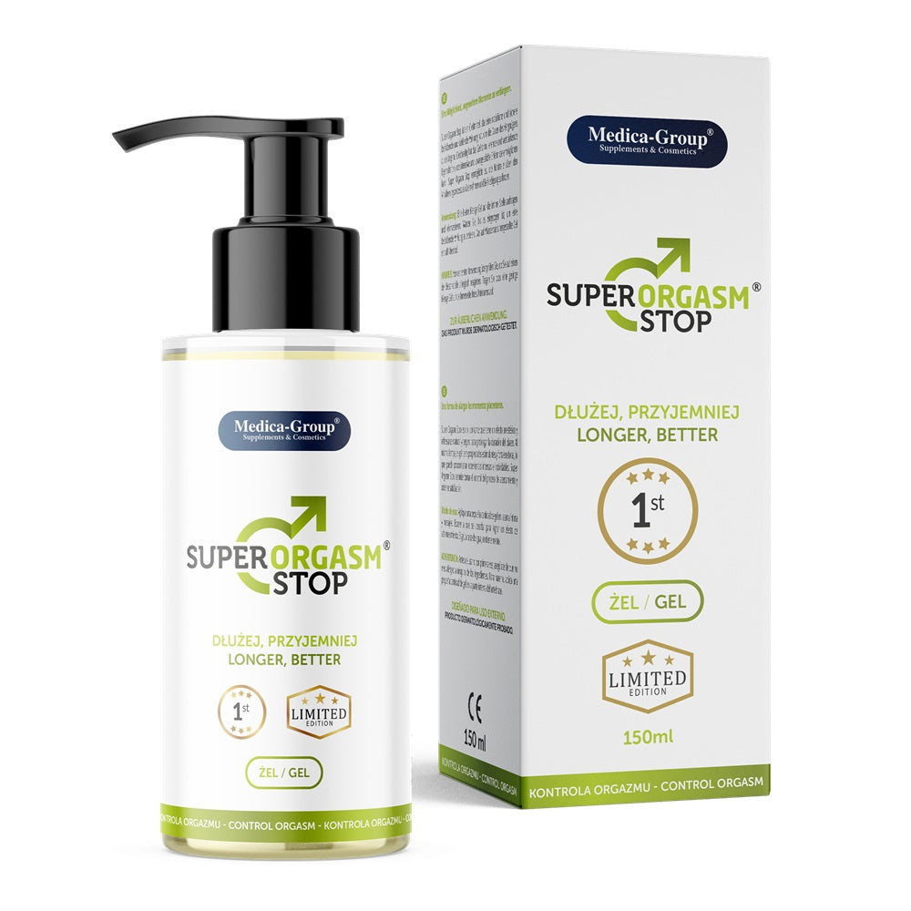 Super Orgasm Stop Gel 150ml – Sexual Arousal Control Gel Default Title ENHANCERS