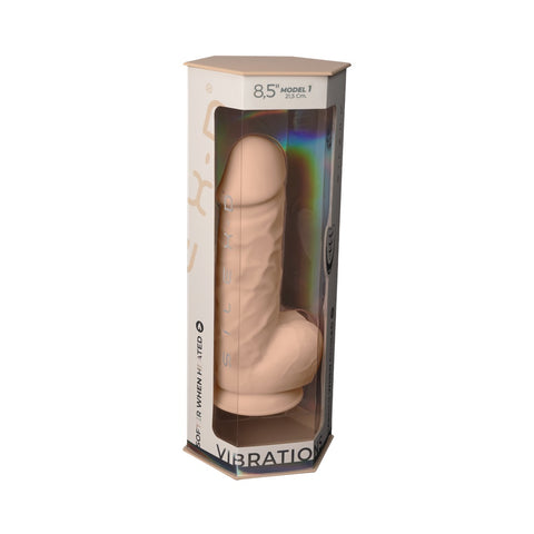SilexD Model 1 (Silicone) – Remote-Controlled 8.5 Inch Vibrating Girthy Dildo Dongs Realistic