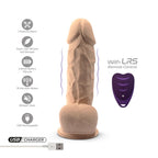 Silexd Model 1 (Silicone) – Remote-Controlled 8.5 Inch Vibrating Girthy Dildo > Vibrators > Realistic Vibrators