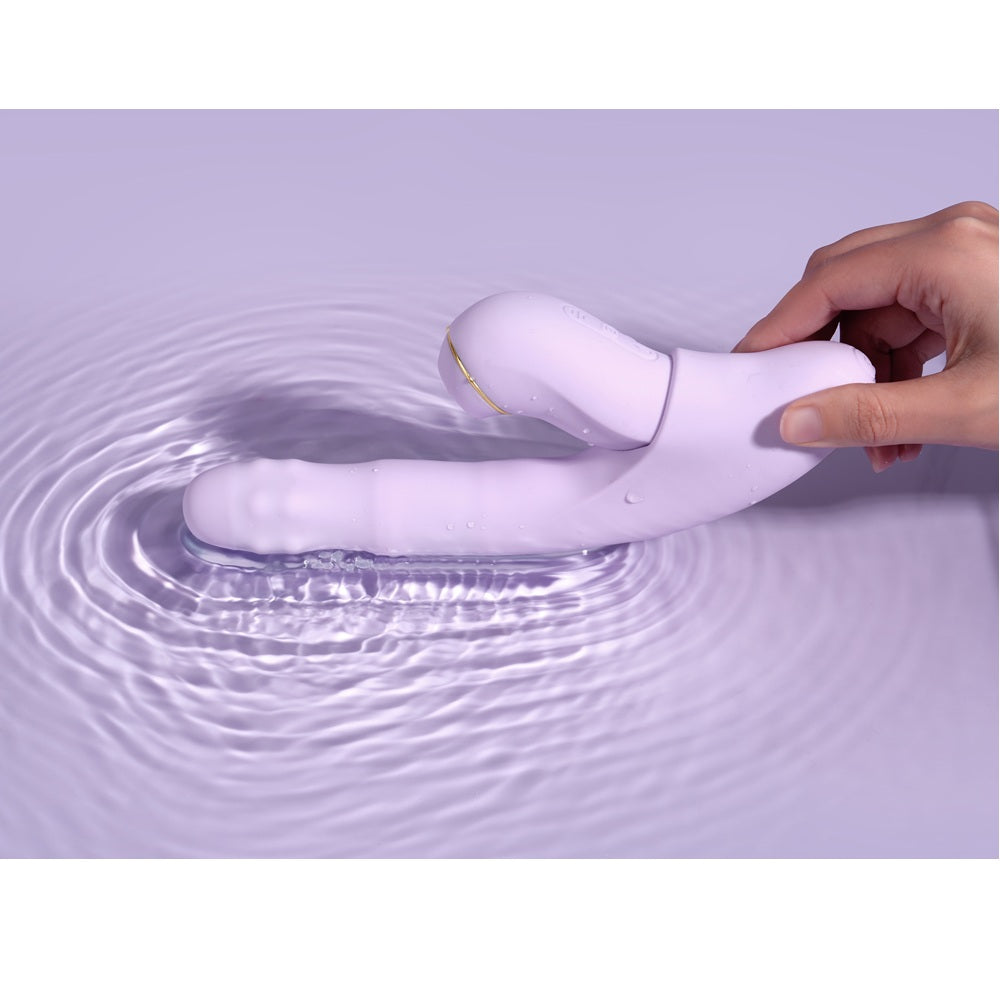 Svakom Duoglow 7.7 Inch 2-in-1 Powerful Remote-Controlled Vibrator > Vibrators > Ladies > Rabbit