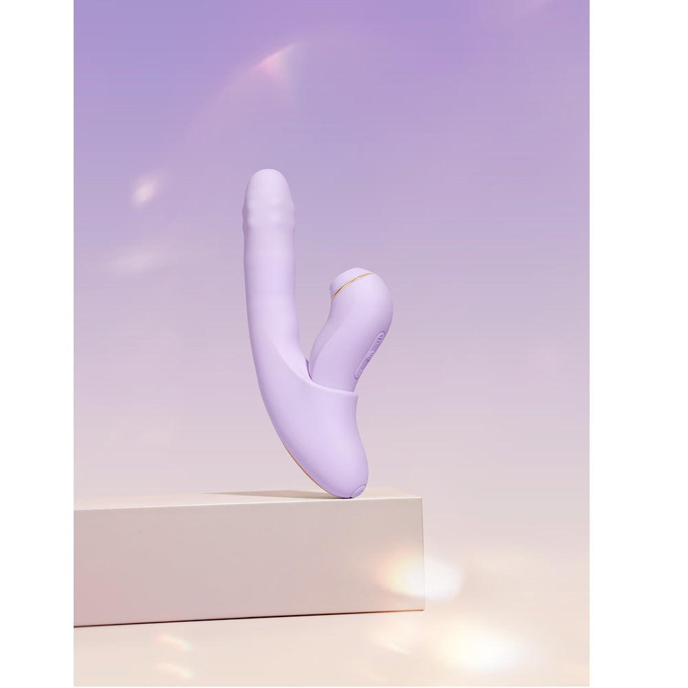 Svakom Duoglow 7.7 Inch 2-in-1 Powerful Remote-Controlled Vibrator > Vibrators > Ladies > Rabbit