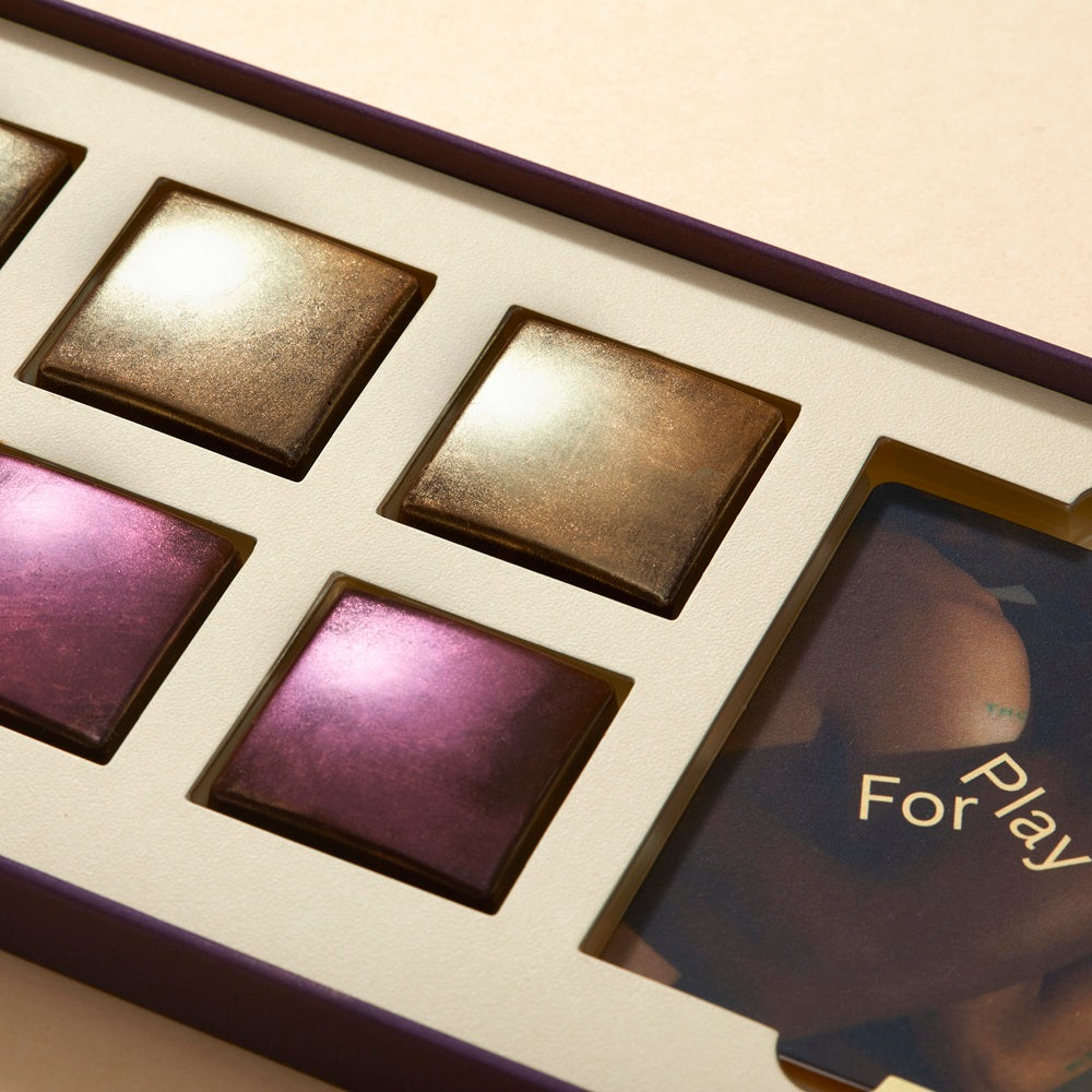 For Play His and Hers Vegan Chocolate Box – Artisanal Milk Chocolate with Ecuadorian Cacao > Novelties > Candy & Edible Items