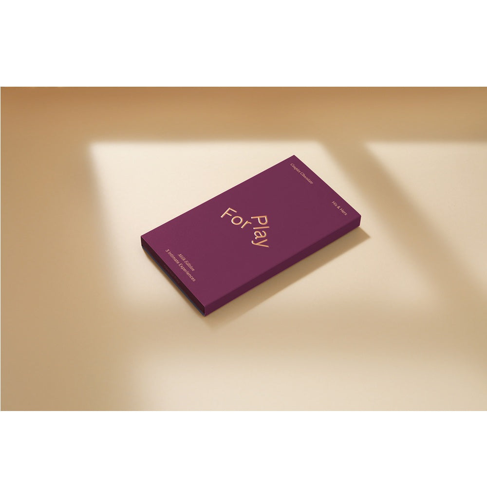 For Play His and Hers Vegan Chocolate Box – Artisanal Milk Chocolate with Ecuadorian Cacao > Novelties > Candy & Edible Items