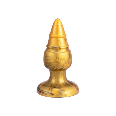 SilexD Fantasy Collection Goldy (Gold) – Medium Silicone Butt Plug Default Title > Anal Range > Butt Plugs