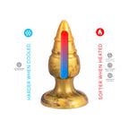 SilexD Fantasy Collection Goldy Medium – Silicone Butt Plug > Anal Range > Butt Plugs