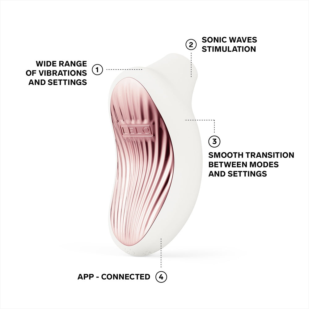 Lelo Sona 3 (White)– Luxury Clitoral Massager > Sex Toys For Ladies > Clitoral Vibrators and Stimulators