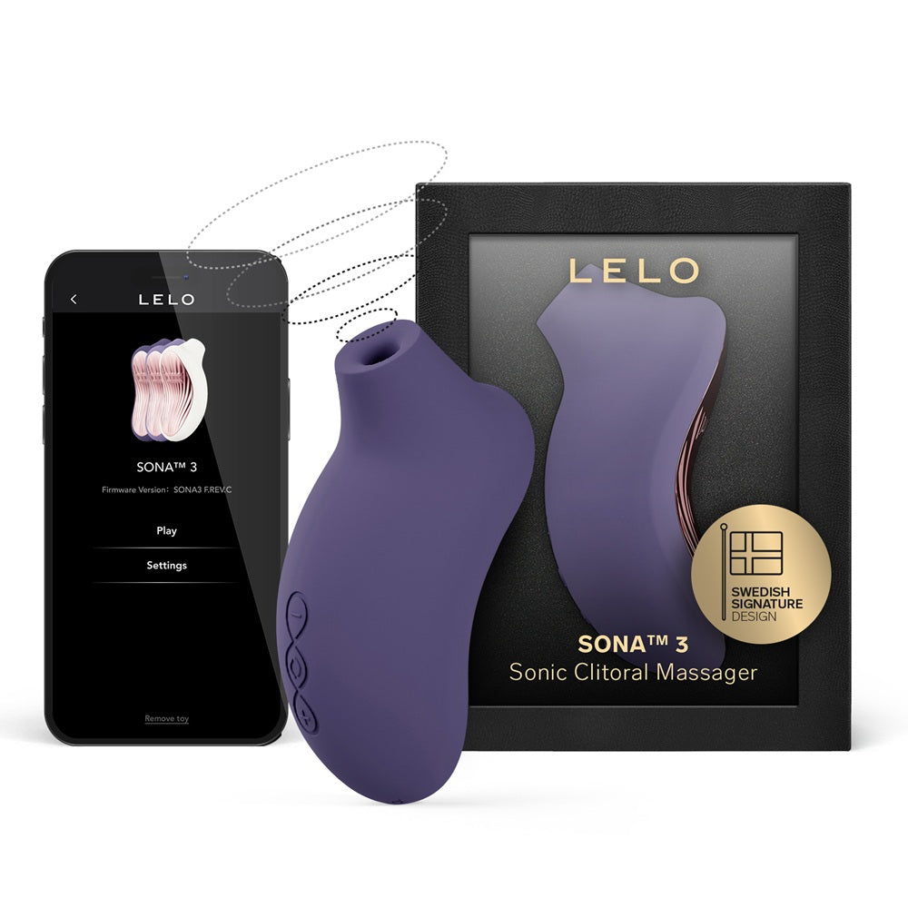 Lelo Sona 3 (Cyber Purple) – Luxury Clitoral Massager > Sex Toys For Ladies > Clitoral Vibrators and Stimulators