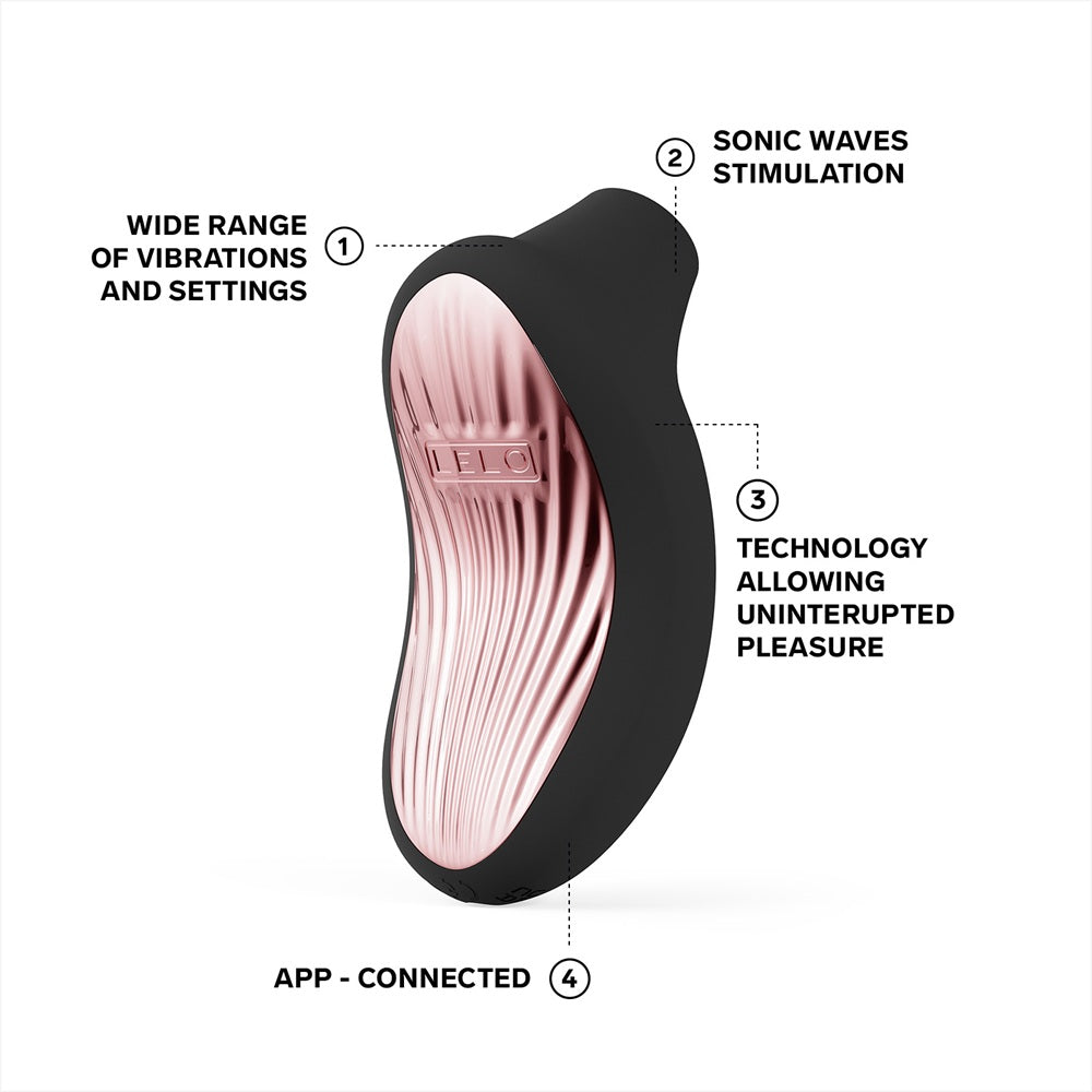 Lelo Sona 3 Cruise (Black) – Sonic Clitoral Massager > Sex Toys For Ladies > Clitoral Vibrators and Stimulators
