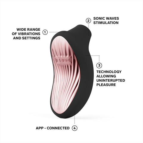 Lelo Sona 3 Cruise (Black) – Sonic Clitoral Massager > Sex Toys For Ladies > Clitoral Vibrators and Stimulators