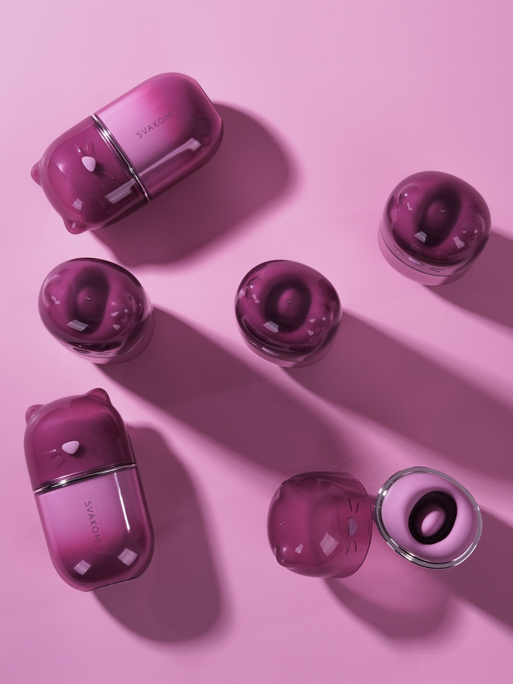 Svakom Klitty Dual Action Licking and Suction Stimulator > Sex Toys For Ladies > Air Pulsation