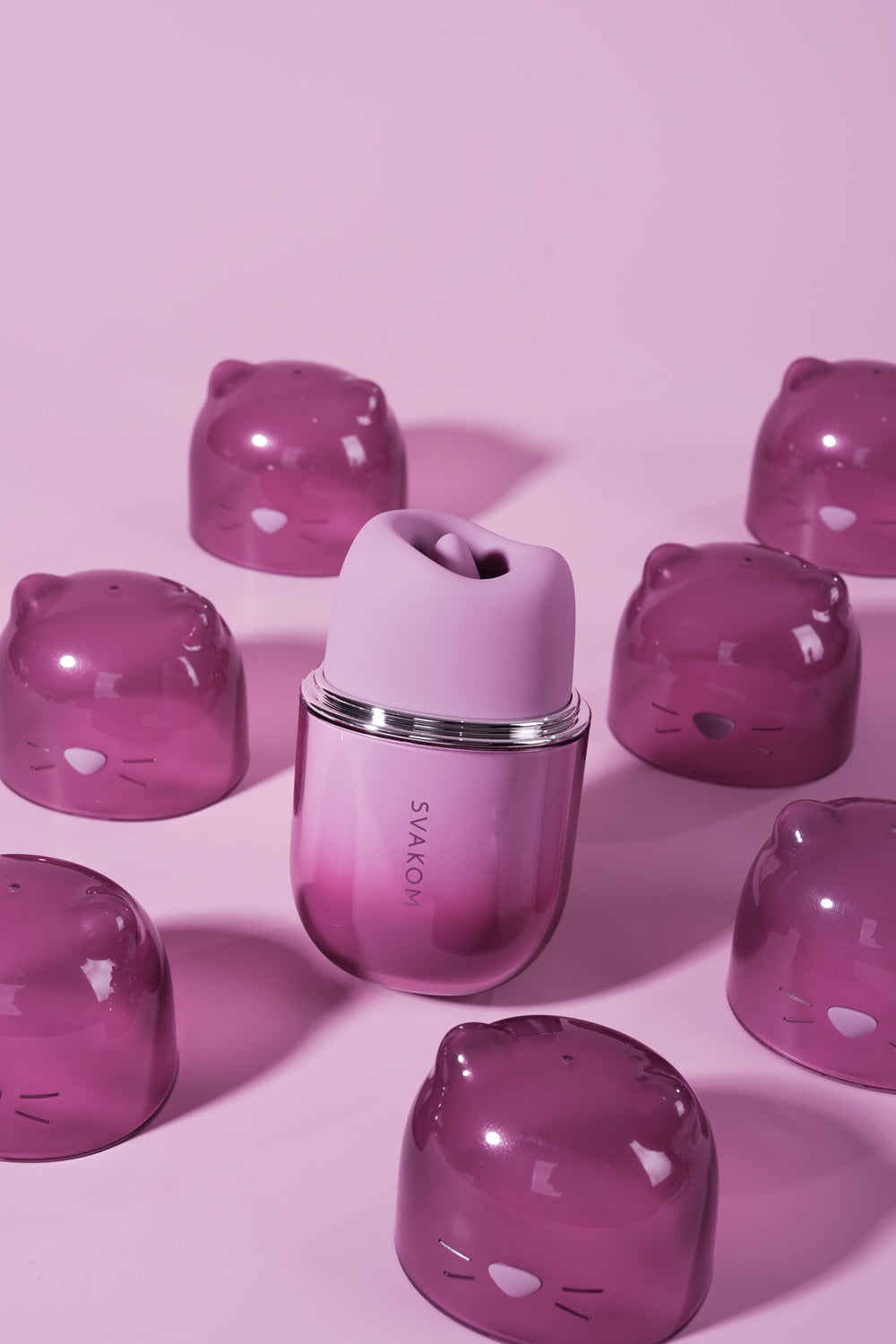 Svakom Klitty Dual Action Licking and Suction Stimulator > Sex Toys For Ladies > Air Pulsation