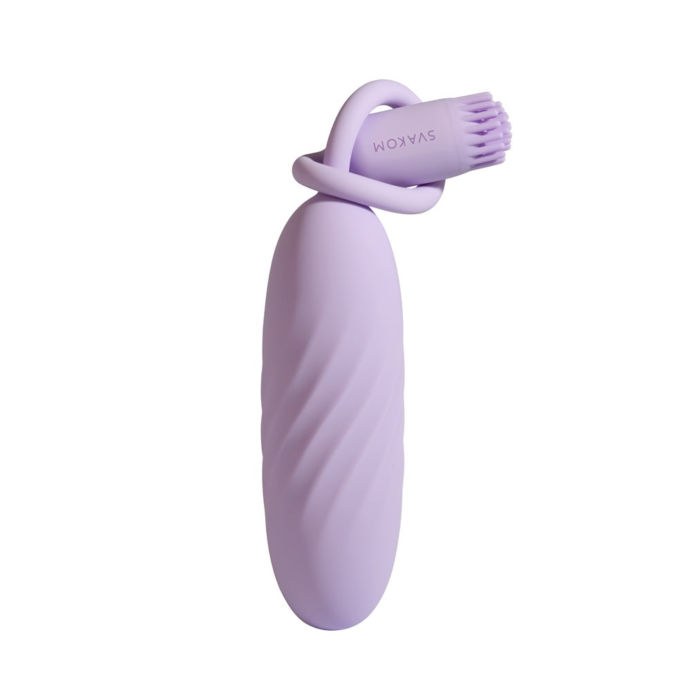 Svakom Plume Flexible Brush Tail Bullet Vibrator > Sex Toys For Ladies > Clitoral Vibrators and Stimulators