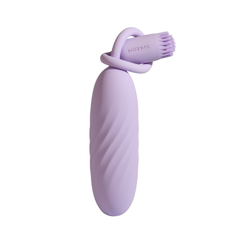 Svakom Plume Flexible Brush Tail Bullet Vibrator > Sex Toys For Ladies > Clitoral Vibrators and Stimulators