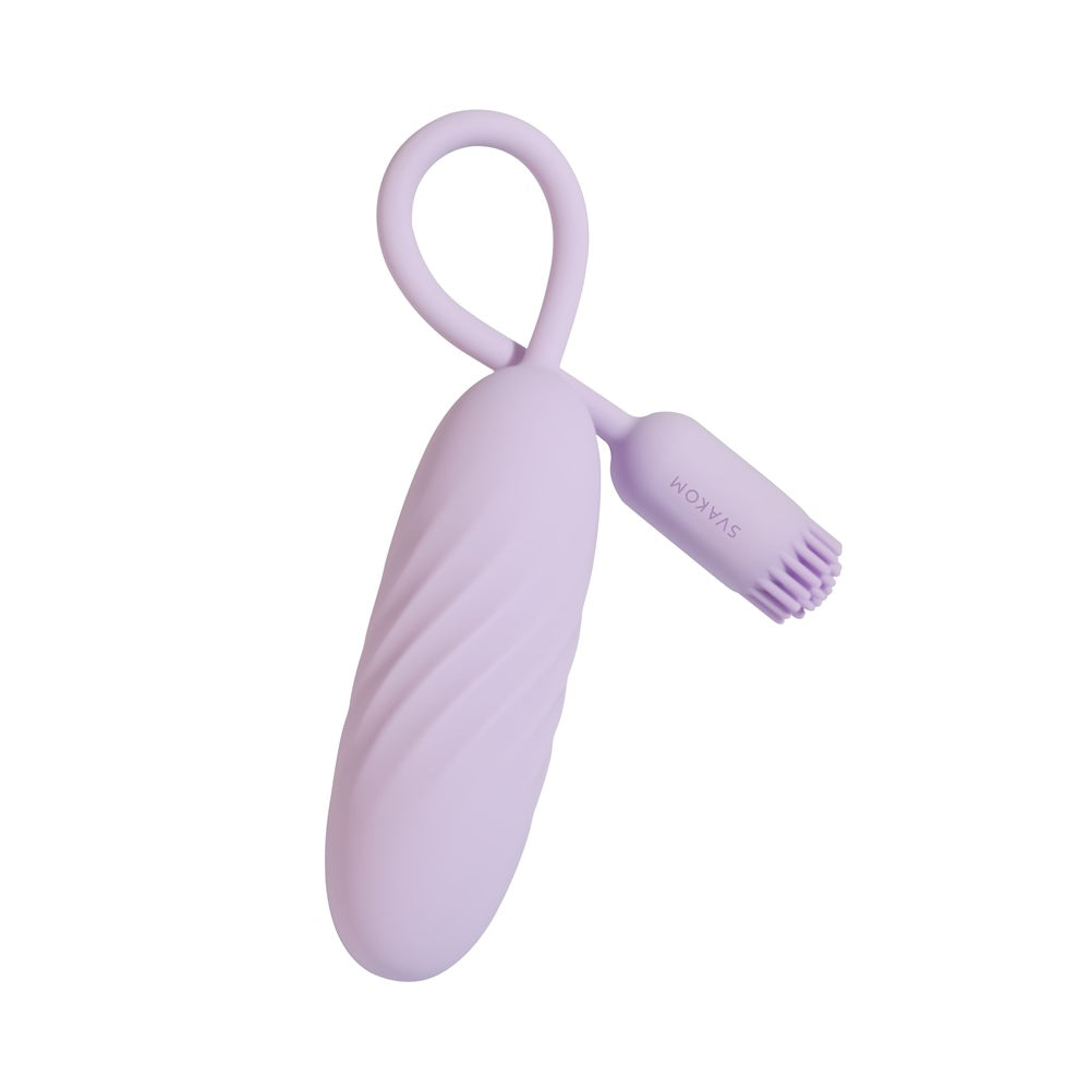 Svakom Plume Flexible Brush Tail Bullet Vibrator > Sex Toys For Ladies > Clitoral Vibrators and Stimulators