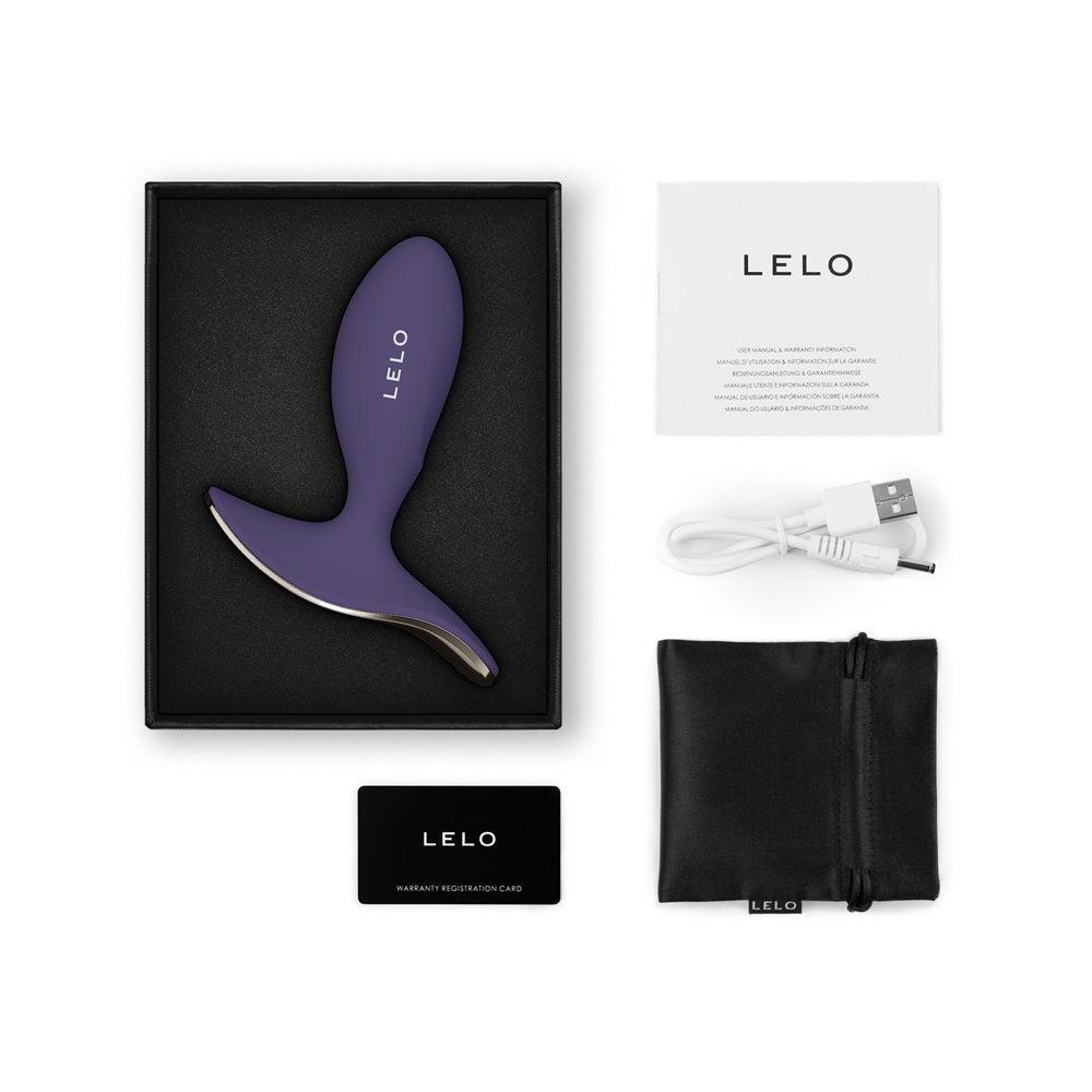 Lelo Surfer 2 – Unisex Waterproof Anal Vibrating Plug - Purple > Anal Range > Vibrating Butt Plugs