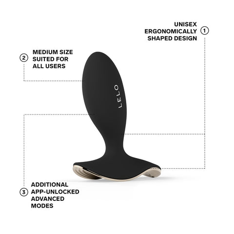 Lelo Surfer 2 – Remote-Controlled Unisex Anal Vibrating Plug - Black > Anal Range > Vibrating Butt Plugs