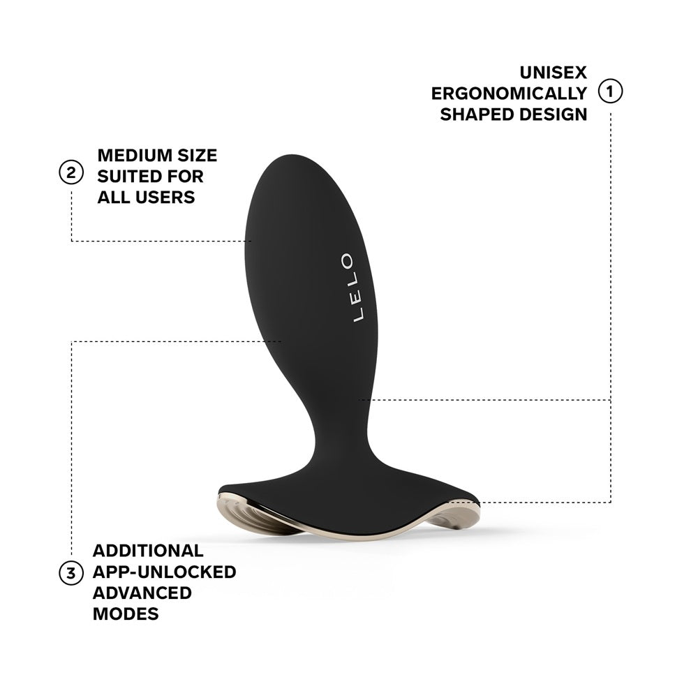 Lelo Surfer 2 – Unisex Waterproof Anal Vibrating Plug - Purple > Anal Range > Vibrating Butt Plugs