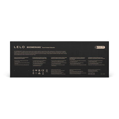 Lelo Boomerang – Dual Ended Vibrator > Dildos > Double Dildos