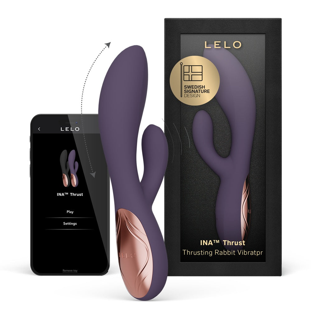 Lelo Ina Thrust - App Controlled Eight Mode Rabbit Vibrator Default Title > Vibrators > Ladies > Rabbit
