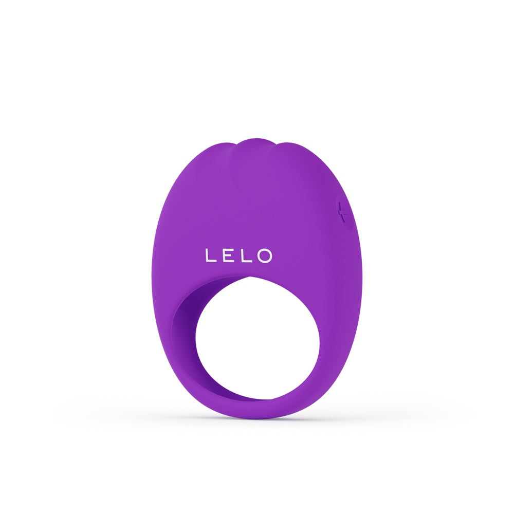 Lelo Originals Lifeguard – Waterproof Silicone Vibrating Cock Ring - Purple > Cock Ring > Vibrating
