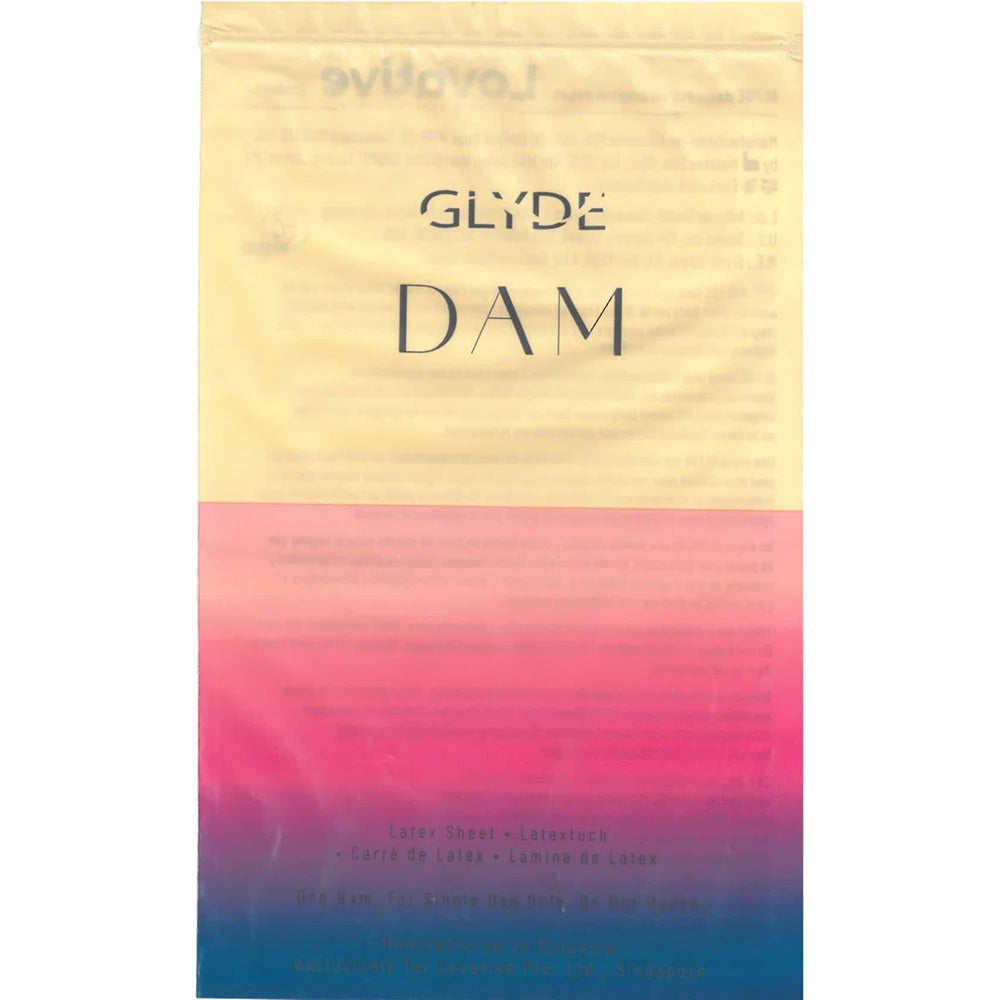 Sheer Glyde Vegan Latex Dams – Silky Thin Vanilla Aroma 4 Pack > Essentials > Condoms