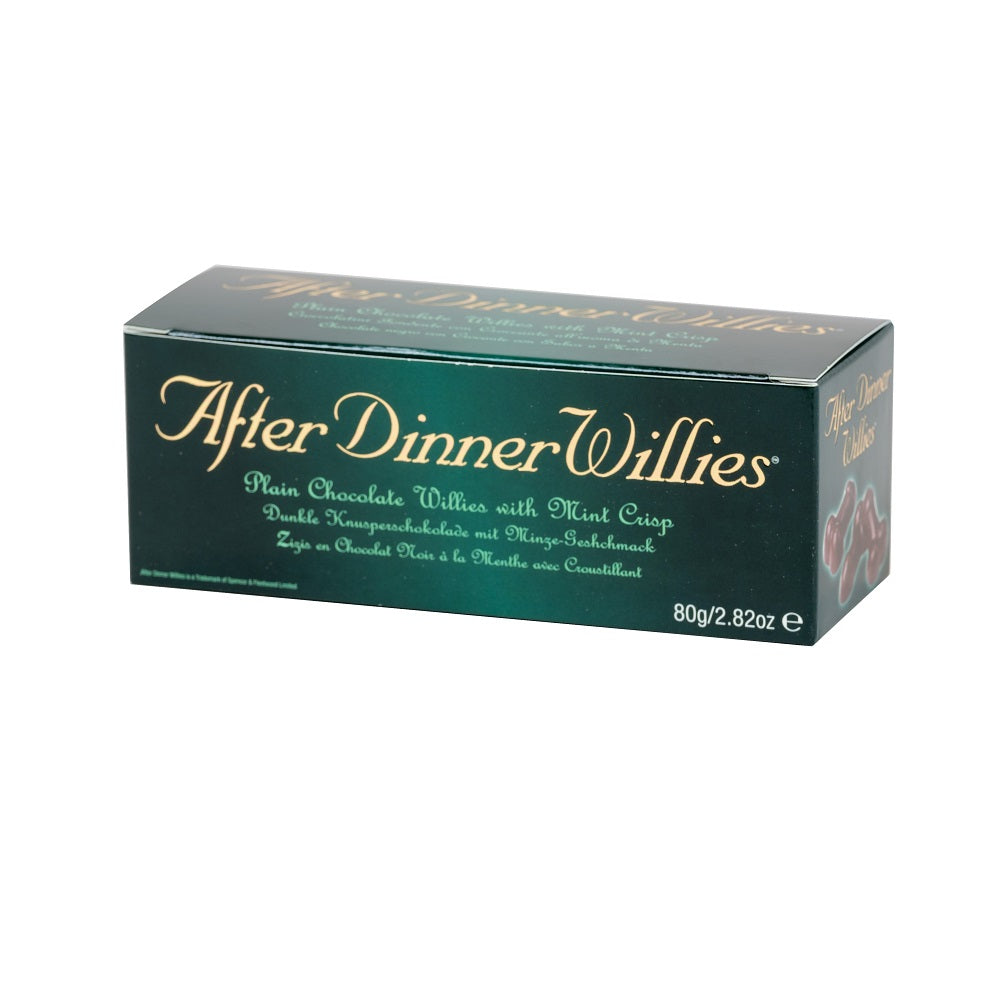 After Dinner Willies Mint Chocolate Novelty Chocolates Edible