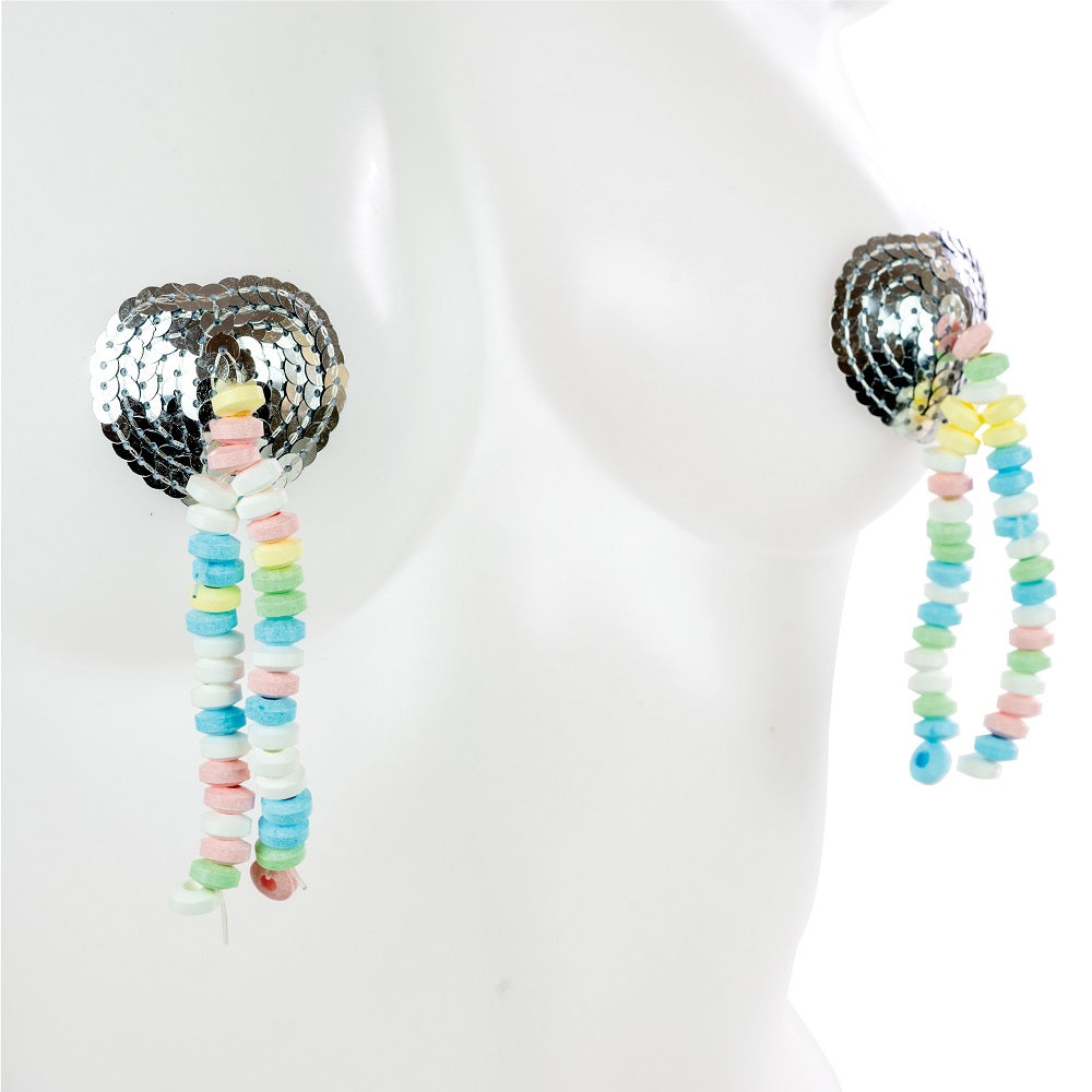 Candy Nipple Tassels – Edible Adhesive Body Accessories > Novelties > Candy & Edible Items