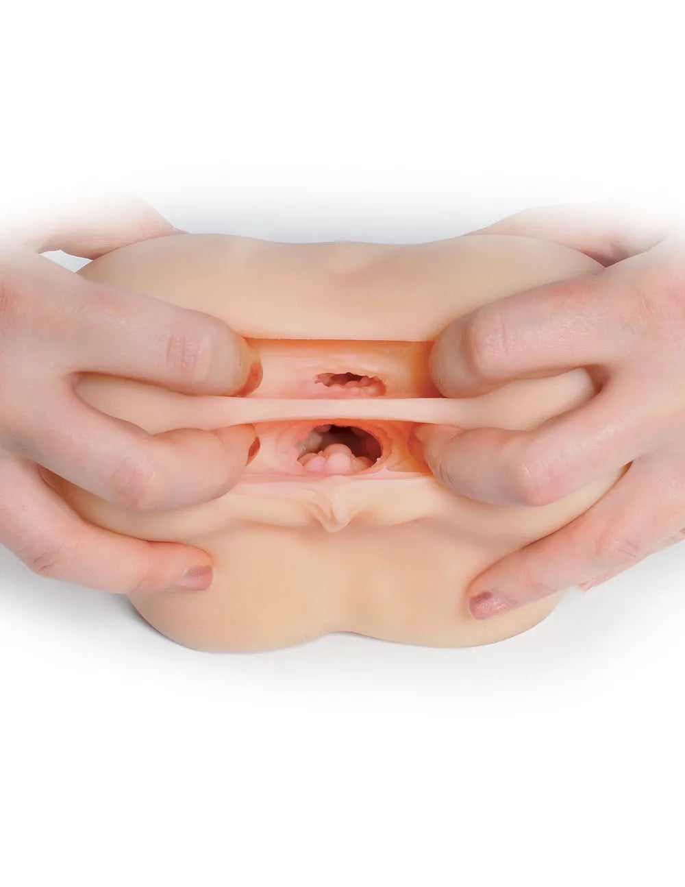 Fuck Me Sillys To Go Petit Fantasy – Compact Male Masturbator Toy in Fanta Flesh Secondary image