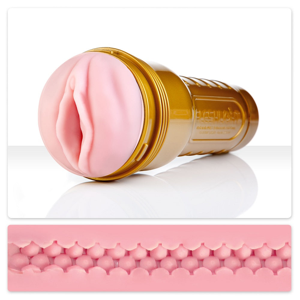 Fleshlight STU Stamina Training Unit Pink Vagina Masturbator Pink > Sex Toys For Men > Masturbators > Manual