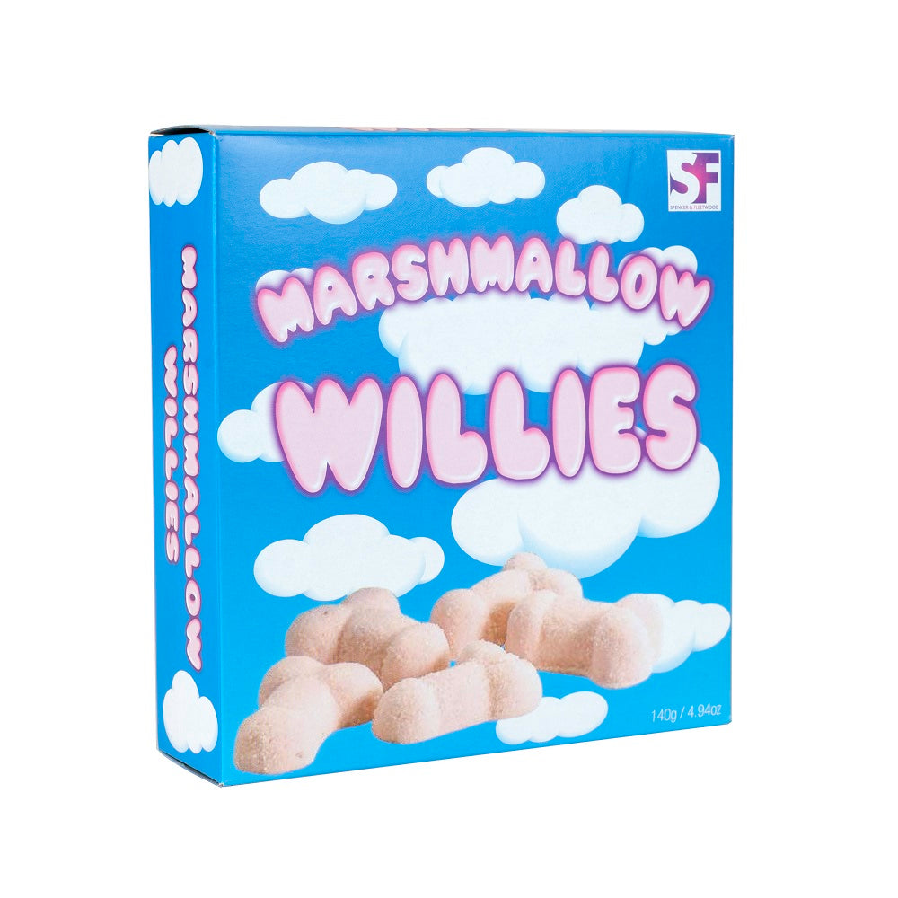 Spencer And Fleetwood Pink Marshmallow Willies Candy 140g Edible