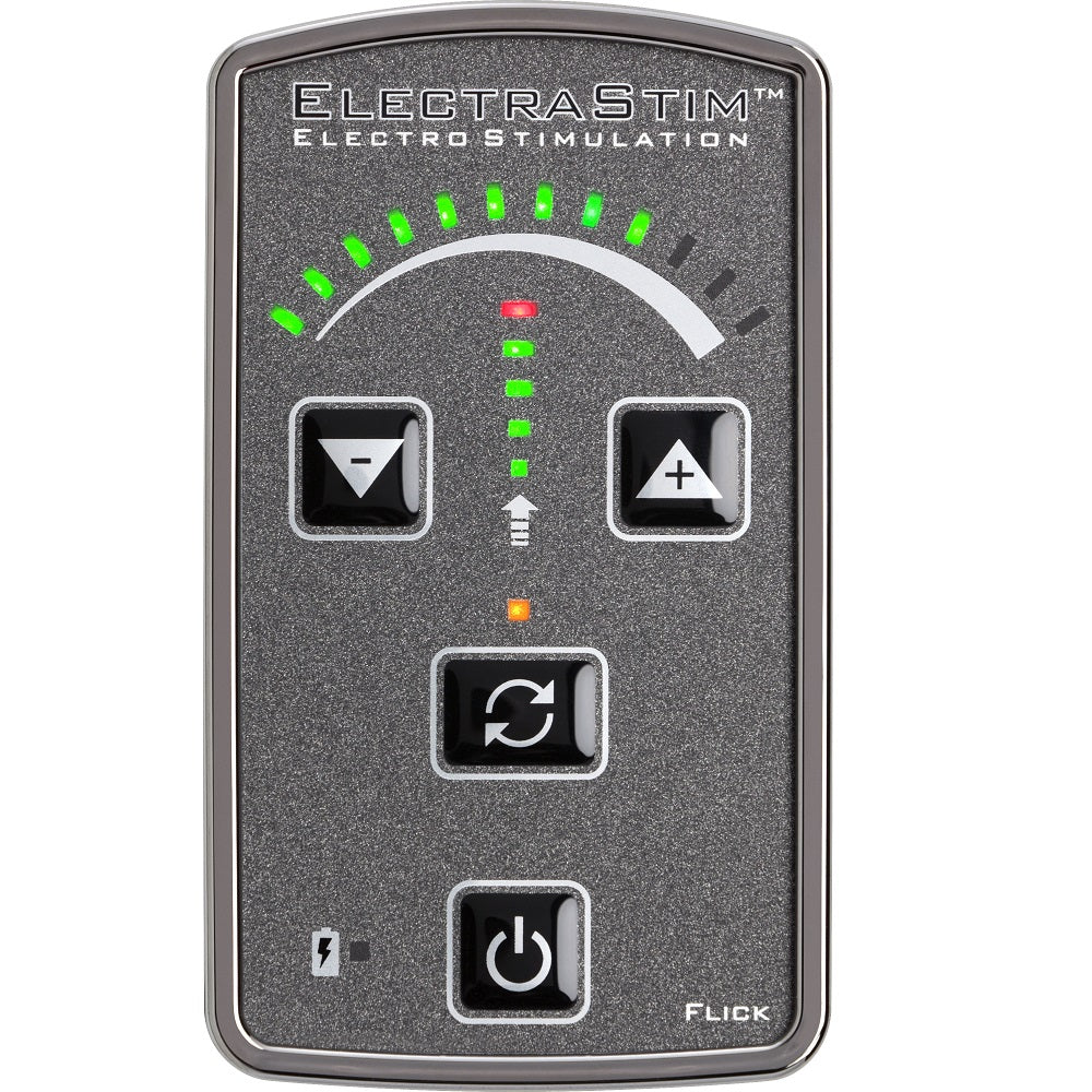 ElectraStim Flick – Electro Stimulation Pack with Seven Built-In Programs and Flicking Control Unit E-STIM TOYS