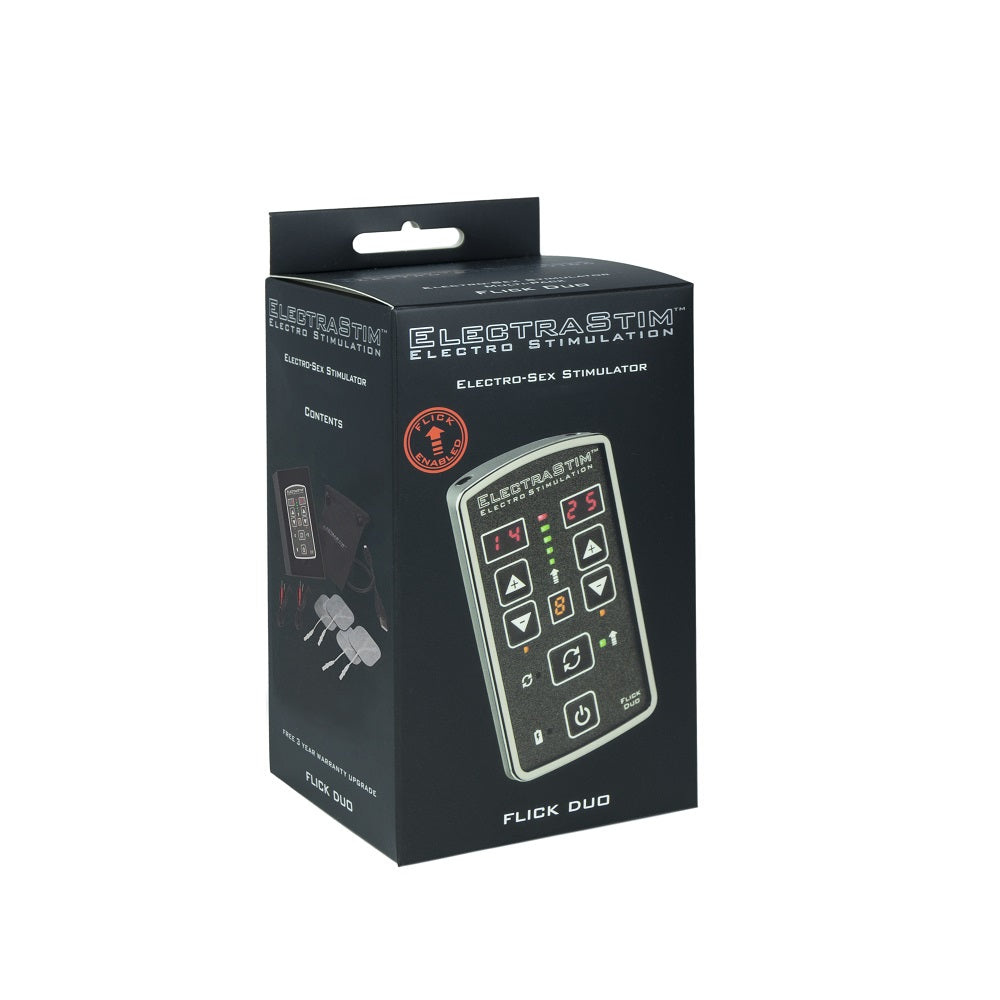 ElectraStim Flick Duo Stimulator Pack – Electro Stimulation Controller E-STIM TOYS