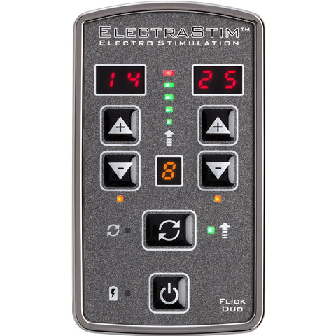 ElectraStim Flick Duo Stimulator Pack – Electro Stimulation Controller E-STIM TOYS