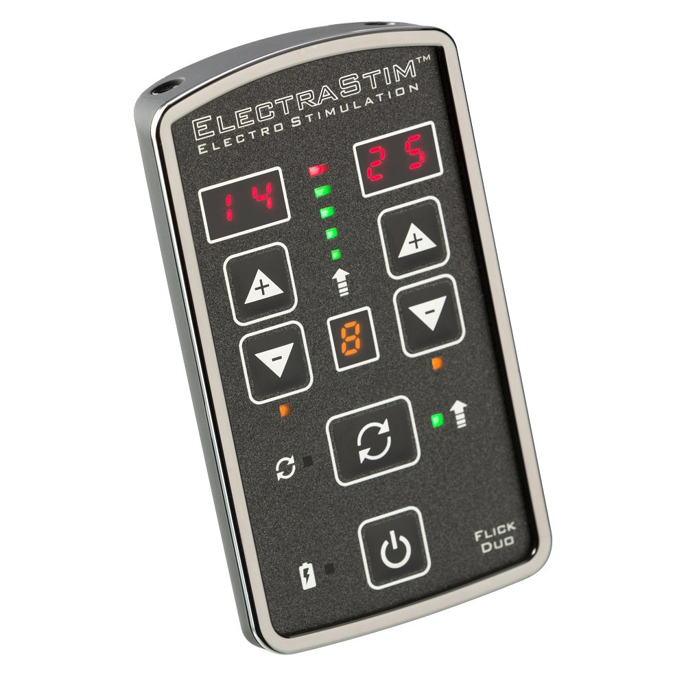 ElectraStim Flick Duo Stimulator Pack – Electro Stimulation Controller E-STIM TOYS