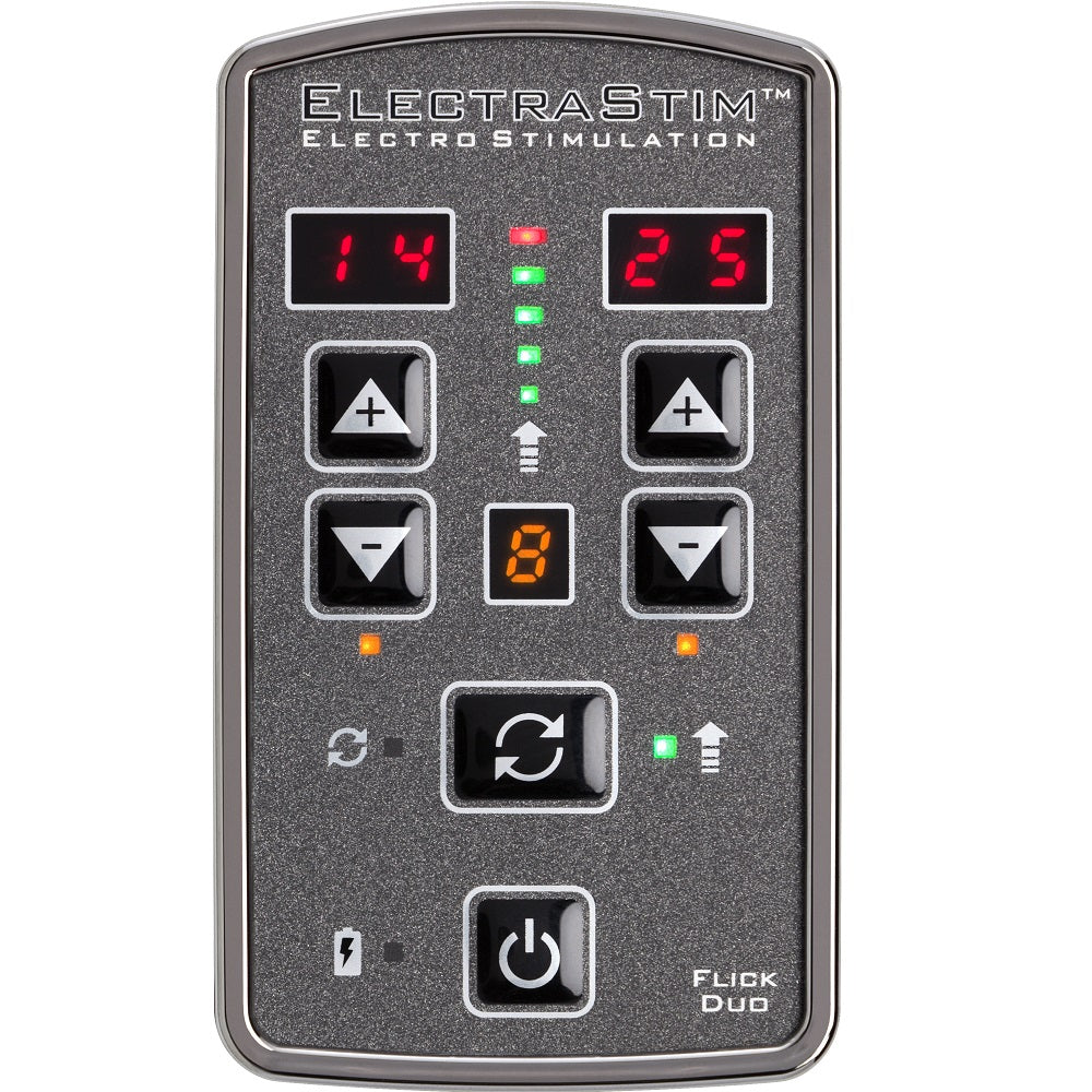 ElectraStim Flick Duo Stimulator – Electro Stimulation Controller Multi-Pack E-STIM TOYS